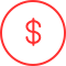 Proactive Icon_Red Dollar